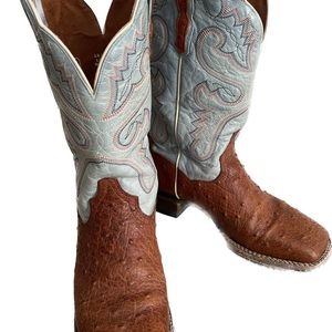Dan Post genuine ostrich boots